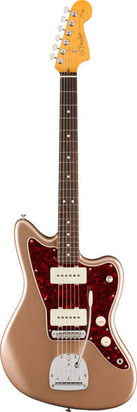 American Professional Classic Jazzmaster RW Firemist Gold desvaído