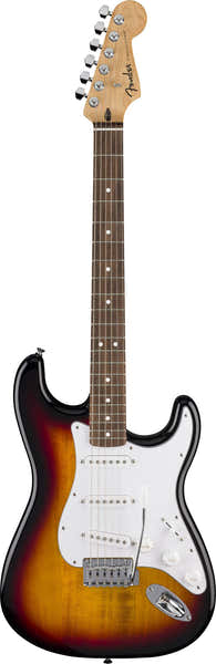 Standard Stratocaster LRL Golpeador Blanco Sunburst de 3 Colores