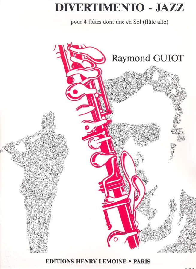 Guiot - DIVERTIMENTO-jazz 4 Flûtes - 4 Flûtes Dont Une En Sol