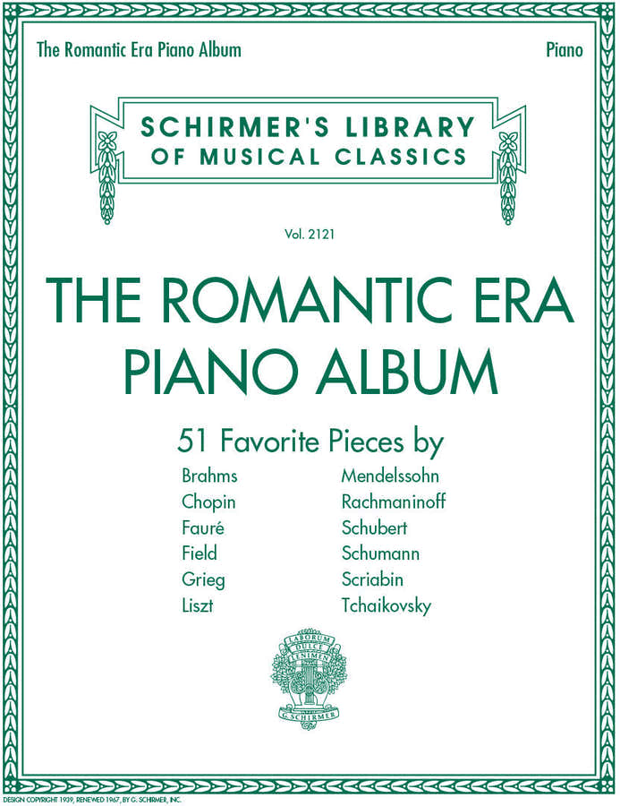 The Romantic Era Piano Album