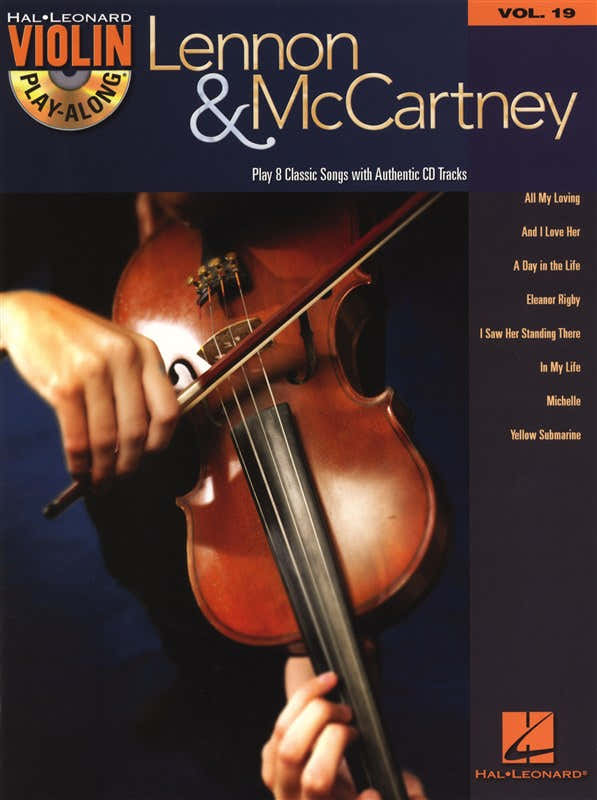 VIOLIN PLAY ALONG VOLUME 19 - LENNON AND MCCARTNEY + CD - VIOLIN