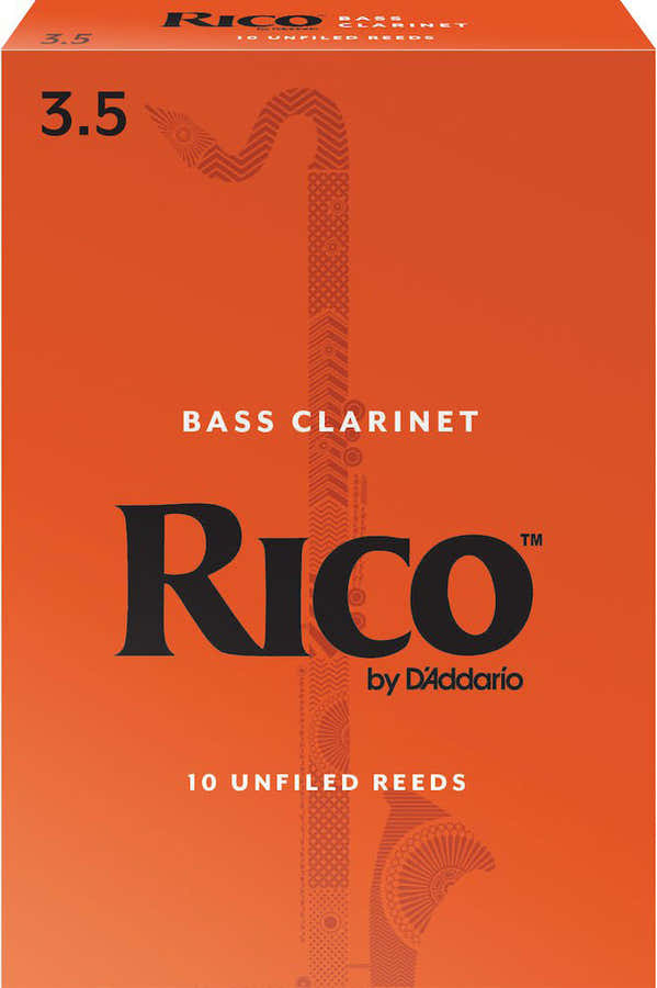 REA1035 - RICO ROYAL CANAS CLARINETE BAJO FORCE 3.5 BOX OF 10