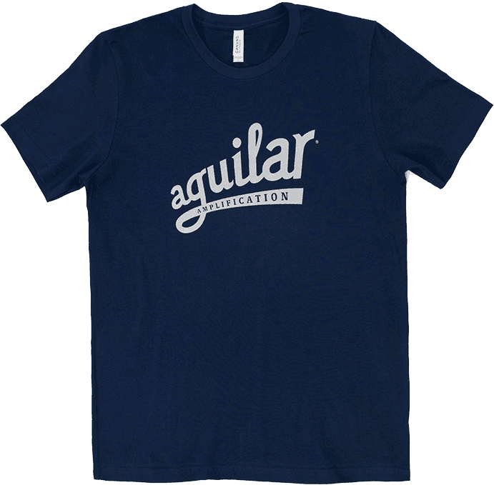 Navy-Silver T-Shirt Large