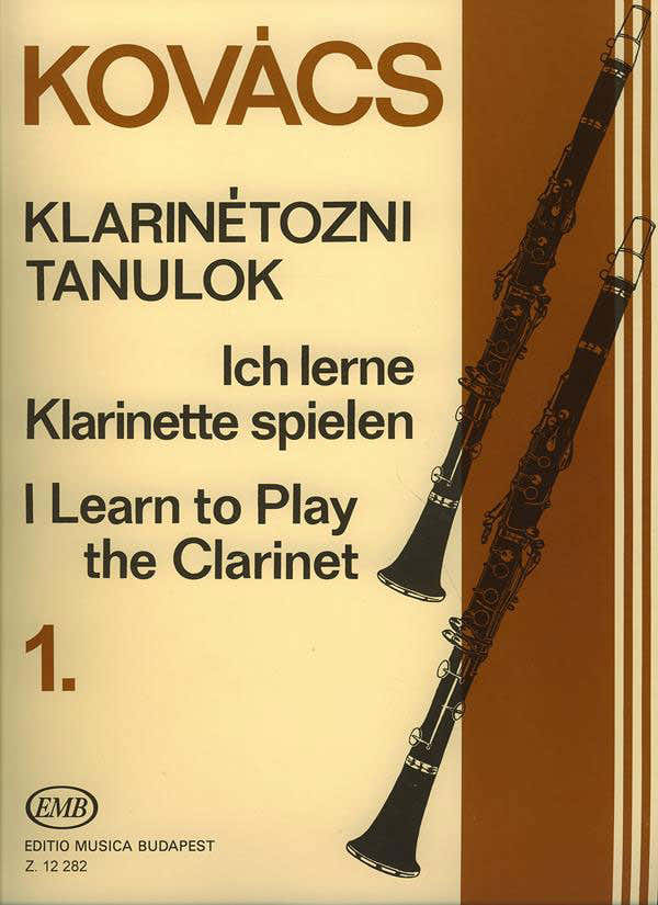 Kovacs B. - I Learn To Play The Clarinet Vol.1