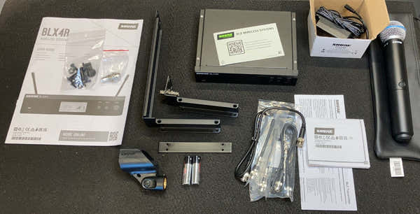 Shure BLX24RE-B58-M17 - B Stock