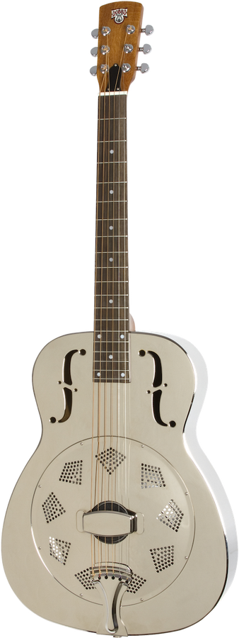 Dobro Hound Dog M-14 Metal Body Nickel