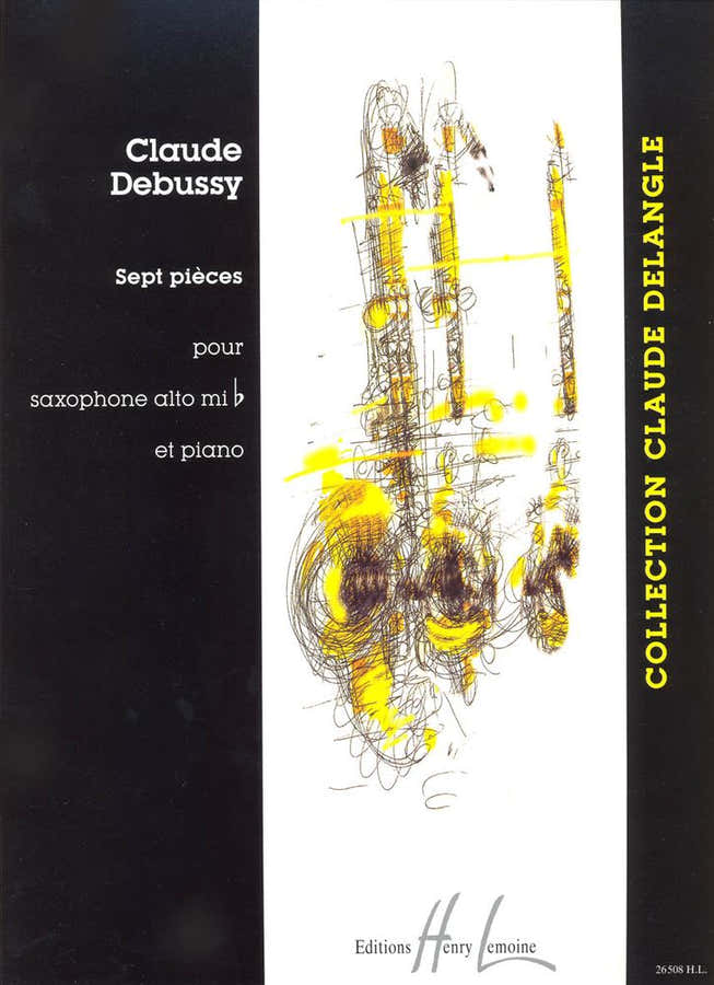 Debussy - Pièces (7) - Saxofón Mib y Piano