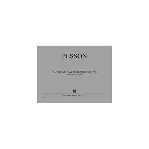 Pesson - Panorama,Picolari E Licenza - Alto Voix D'Alto Et Ensemble