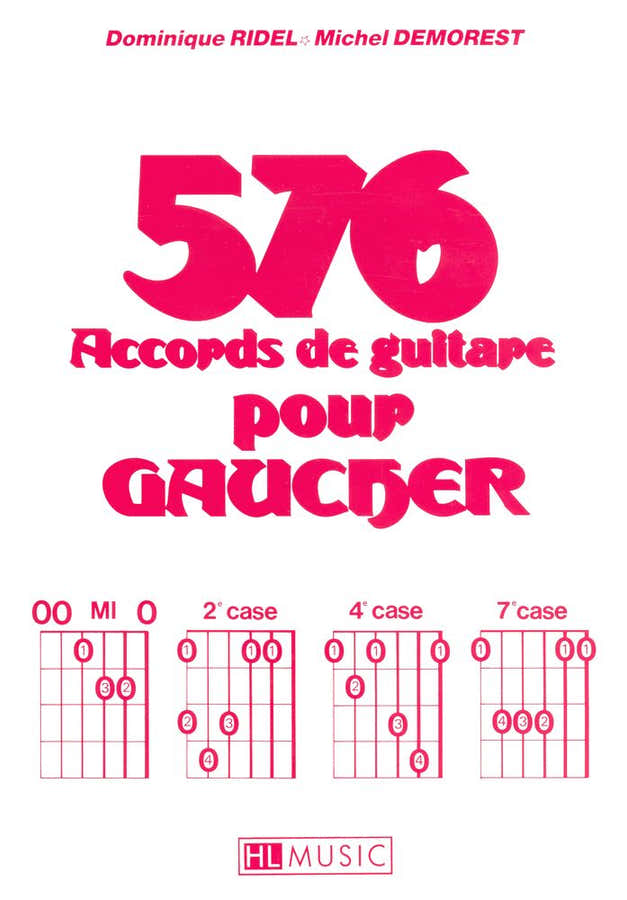 Demorest Michel - Accords Pour Gaucher (576) - Guitare