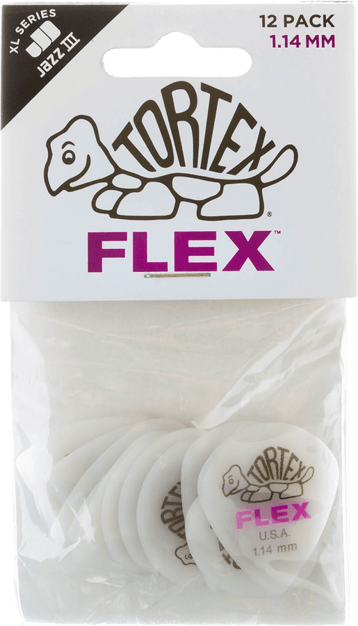 12 x 1,14mm Tortex Flex Jazz III XL