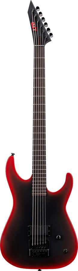 M-6 Evertune Negro metalizado Negro Rojo Burst satinado