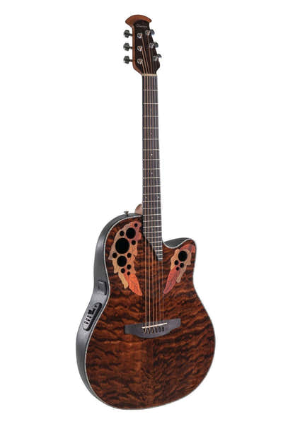 Guitarra Electro-Acústica Celebrity Elite Plus Mid Cutaway Dark Tiger Eye