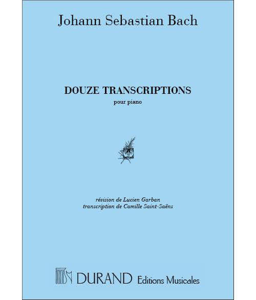 BACH J.S. - 12 TRANSCRIPTIONS - PIANO