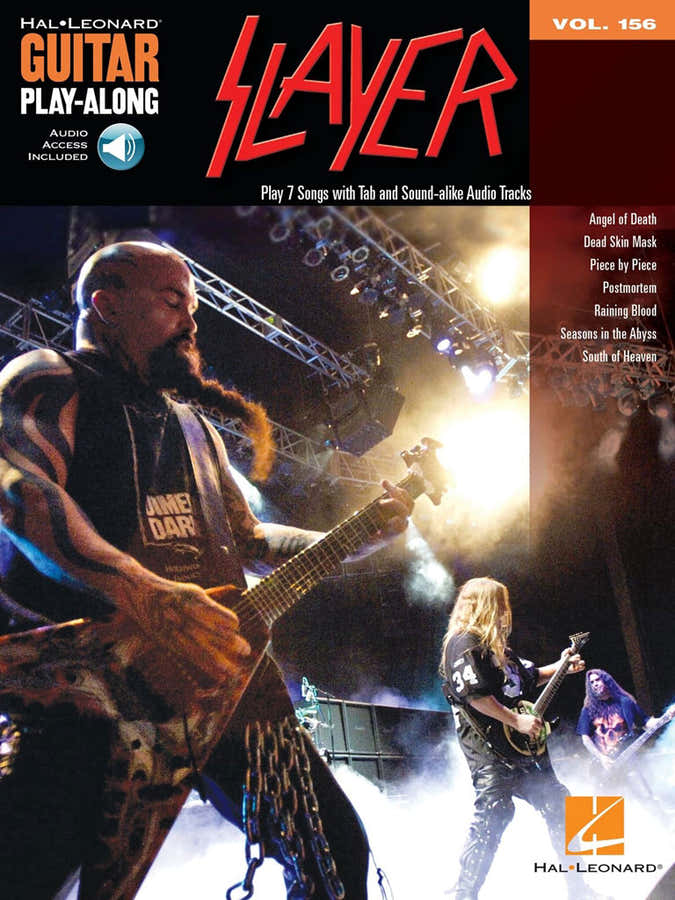 Guitar Play Along Volume 156 Slayer + Audio En Ligne - Guitar Tab