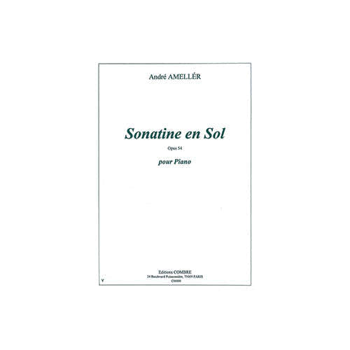 Ameller Andre - Sonatine En Sol Op.54 - Piano