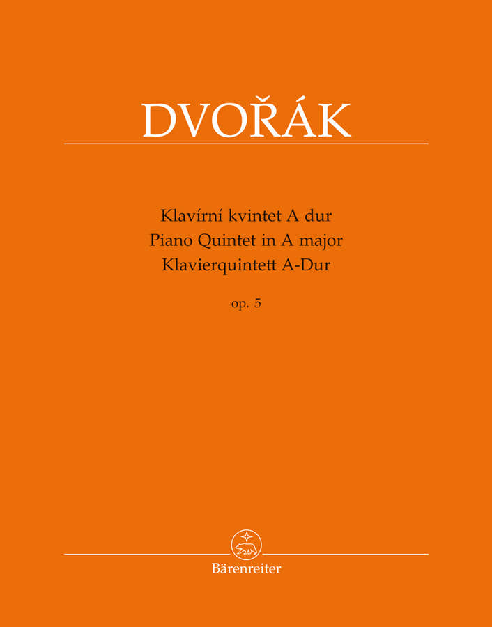 Dvorak A. - Piano Quintet In A Major Op.5