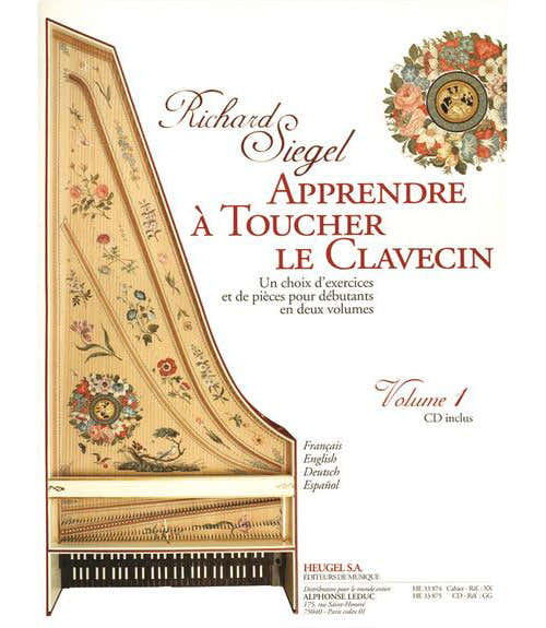 Siegel Richard - Aprender a tocar el clave Vol.1 + CD
