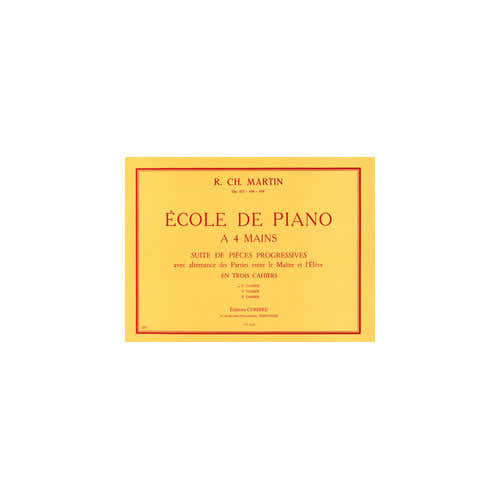 Martin - Ecole Piano À 4 Mains Op.127-no.1