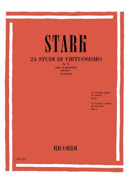 Stark R. - 24 Studi Di Virtuosismo Op. 51 - Clarinette