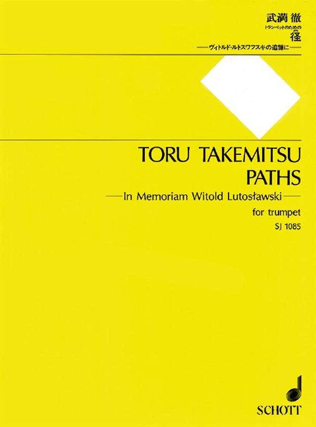 Takemitsu Toru - Paths - Trompette