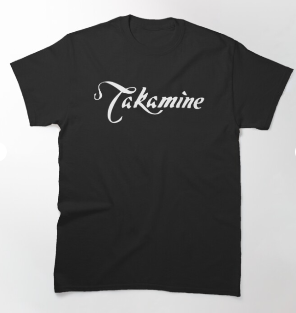 "L" T-shirt Takamine TS01 Man Black