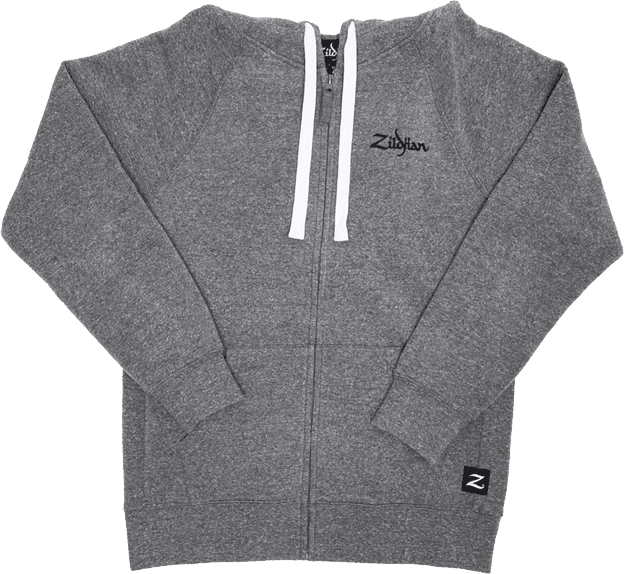 "L" Chaqueta Con Capucha Zildjian Gris
