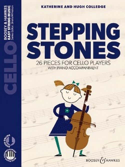 COLLEDGE - STEPPING STONES - VIOLONCELLE & PIANO + AUDIO ONLINE
