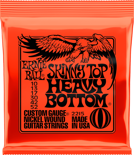 Ernie Ball 2215 Agudas finas graves gruesas 10-52
