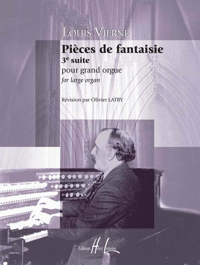 Vierne - Pièces De Fantaisie Op.54 (3) - Órgano