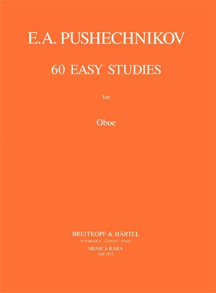 Pushechnikov I.f. - 60 Easy Studies - Hautbois