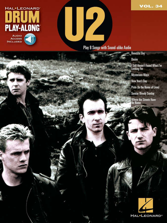 Drum Play Along Vol.34 - U2 + Audio En Ligne