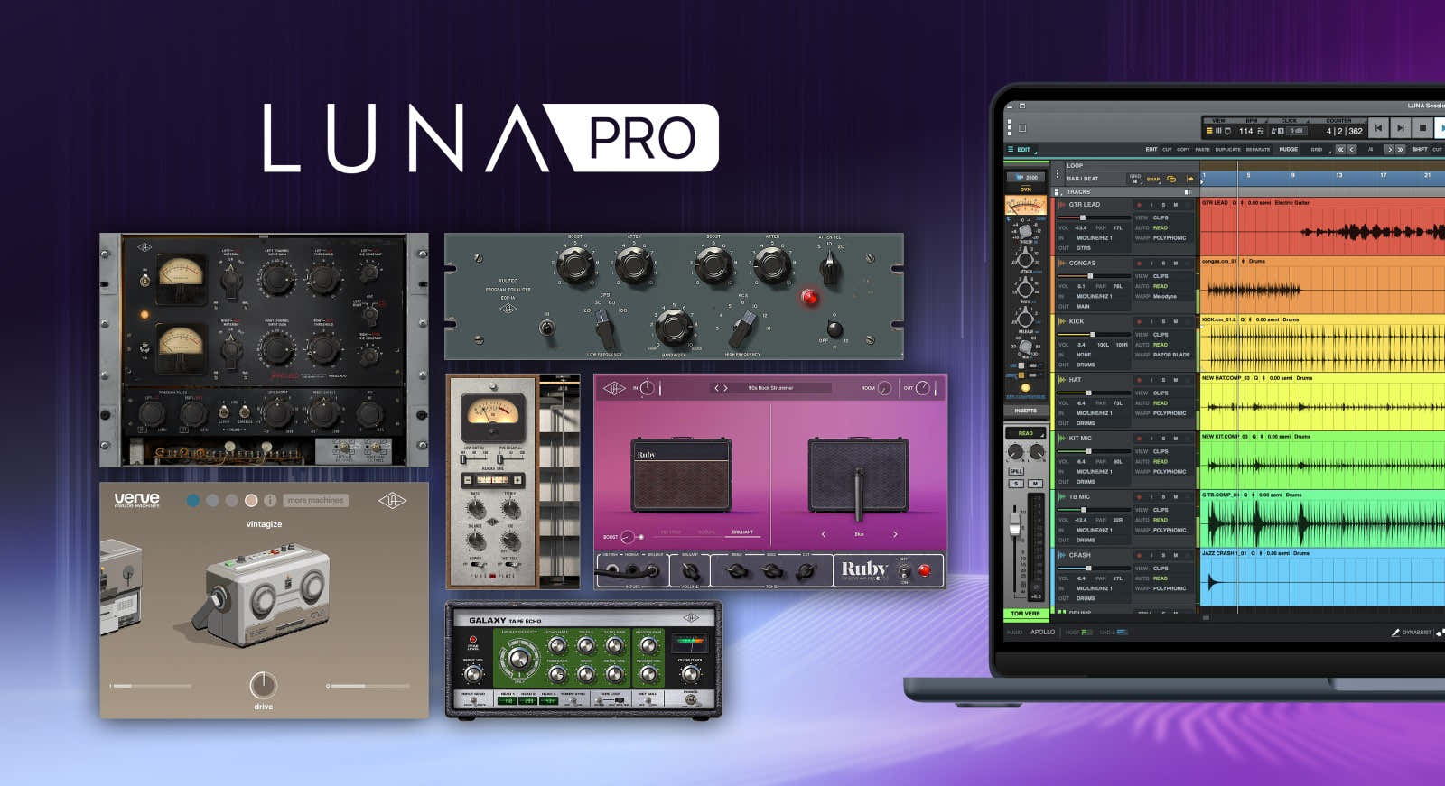 UAD Luna Paquete Pro 2