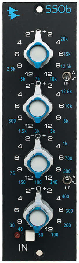 550B EQ de 4 bandas