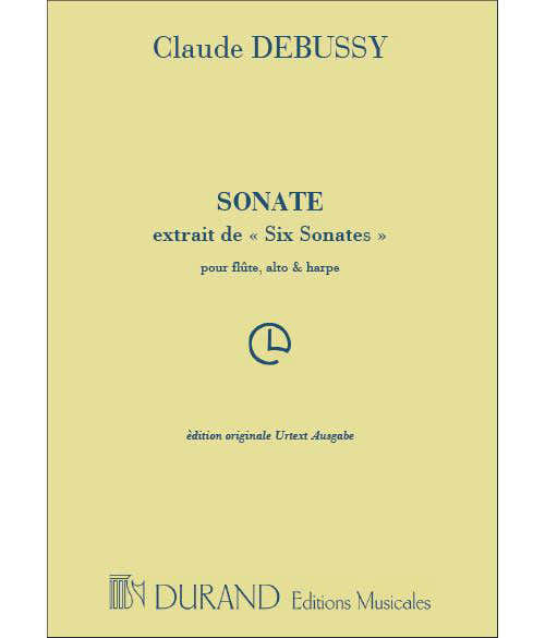 Debussy - Sonate - Flute Alto Et He