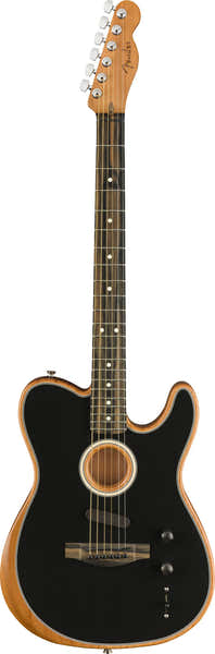 Telecaster American Acoustasonic Ebo Negro