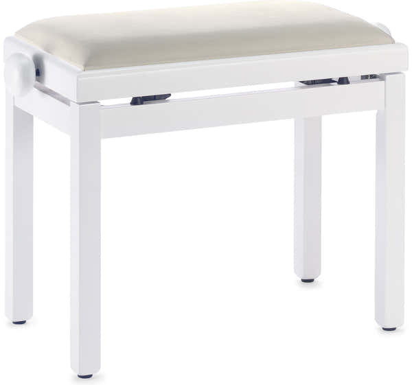 Stagg Banco para teclado PB39 WHM VBE Blanco mate