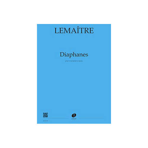 LEMAITRE DOMINIQUE - DIAPHANES - 8 CLARINETTES (SIB) ET PIANO
