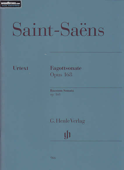 SAINT-saens C. - Sonate Pour Basson Op. 168