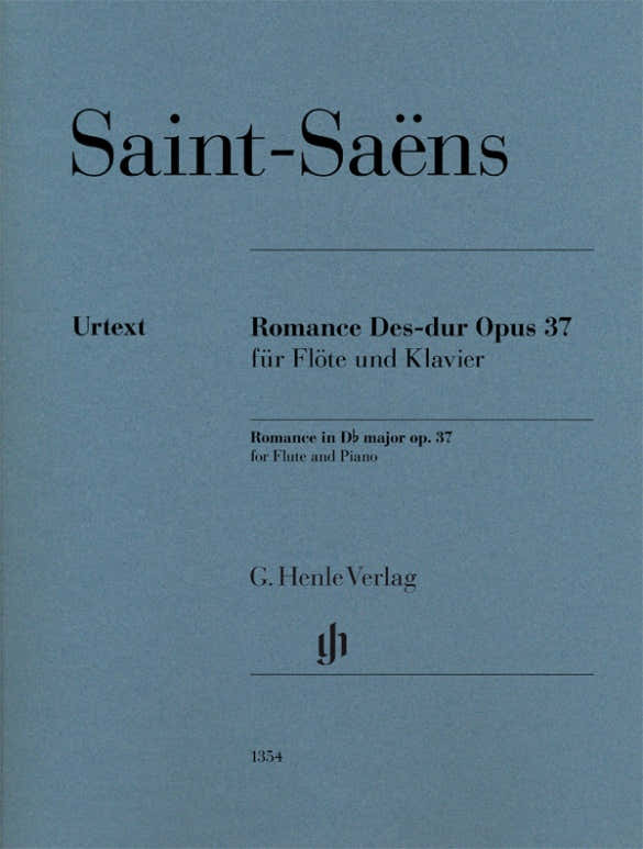 SAINT-saens Camille - Romance Op.37 - Flute & Piano