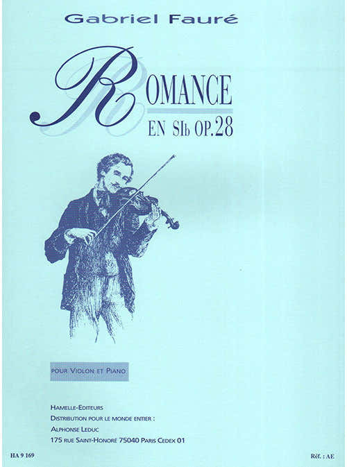 Romance For Violin And Piano In E Flat Op.28
