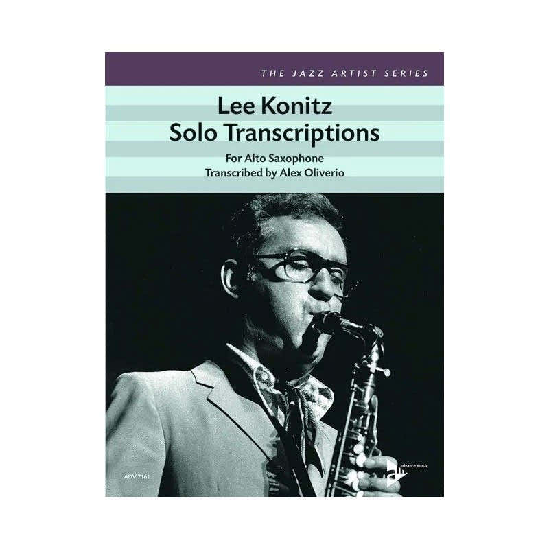 Konitz Lee - Solo Transcriptions - Sax Alto