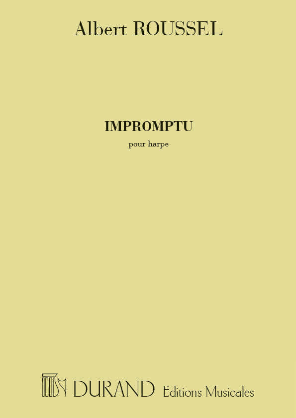Roussel - Impromptu - Harpe