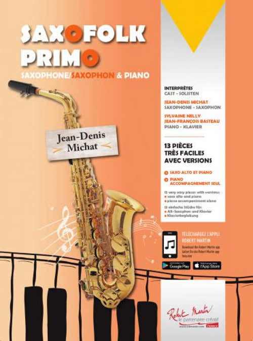 Michat J. D. - Saxofolk Primo + Audio - Saxophone