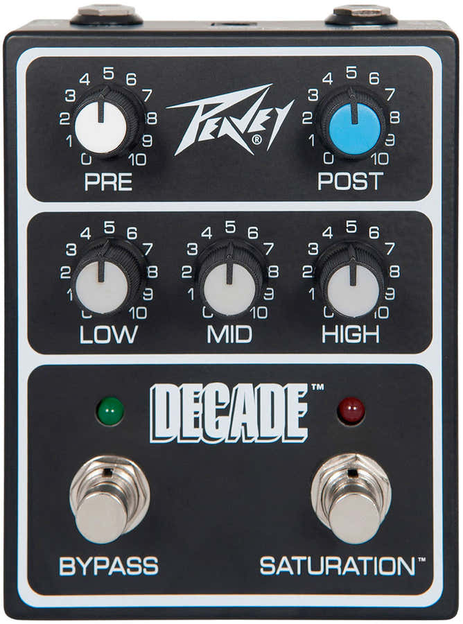 Pedal de preamplificador Peavey Decade
