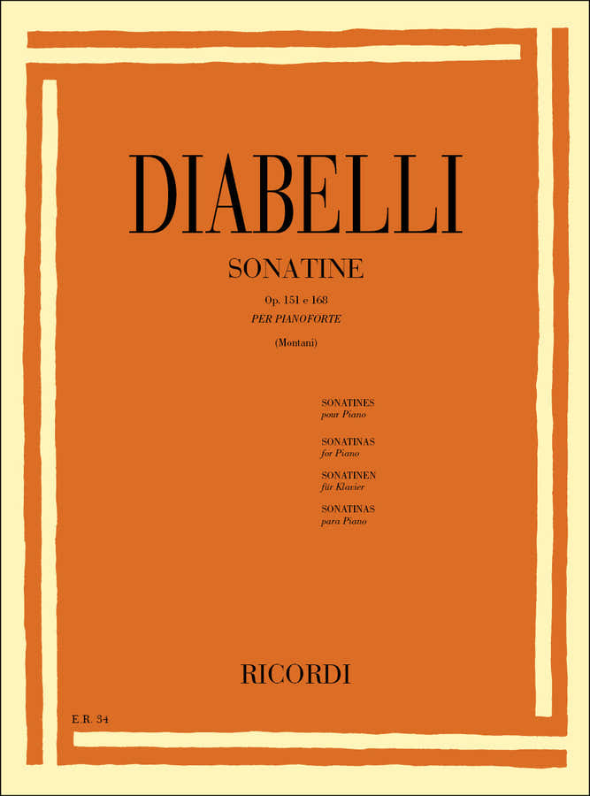 Diabelli A. - 11 Sonatine Op. 151 E 168 - Piano