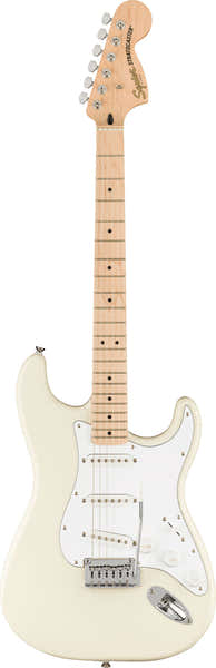 Squier Stratocaster Affinity MN Olympic White - Reacondicionado