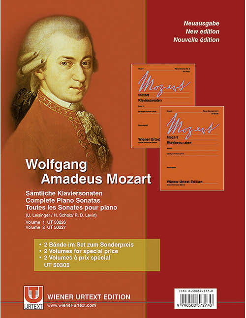 MOZART - SONATES POUR PIANO COMPLETE - PIANO