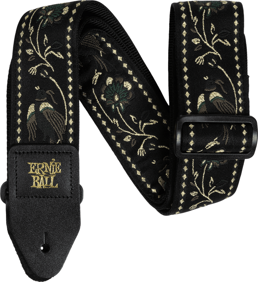 Correa de jacquard Black Pleasant Pheasant