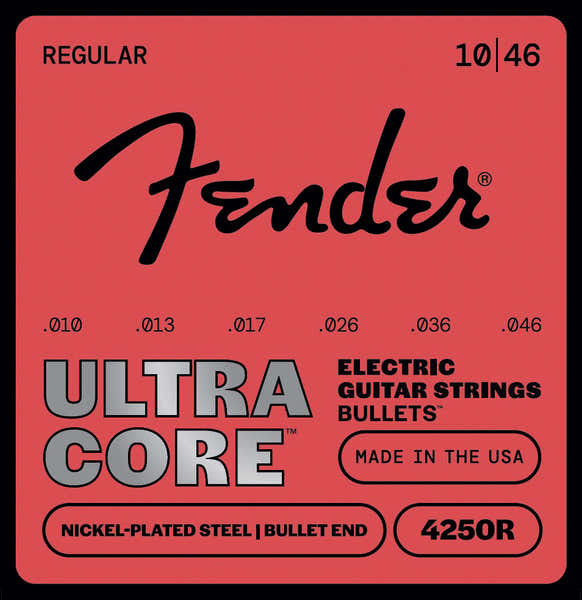 Ultracore acero niquelado, extremo de bala, 4250R 10-46, (6)