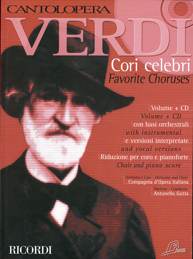 VERDI G. - CANTOLOPERA - CORI CELEBRI + CD - CHOEUR